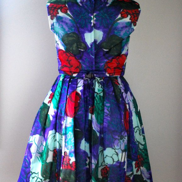 Colourful floral print dress - Picture 11 of 12
